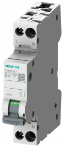 Sigurante Automate - ntreruptor automat Siemens 5SL6006-7, asigura protectia la suprasarcina si la scurtcircuit.