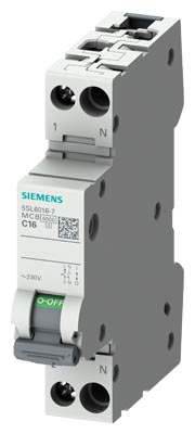Sigurante Automate - Intreruptor automat Siemens 5SL6016-7, asigura protectia la suprasarcina si la scurtcircuit.