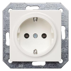 Ultraterminale (prize, intrerupatoare) - Priza Schuko 250V, 16A, ST, alb