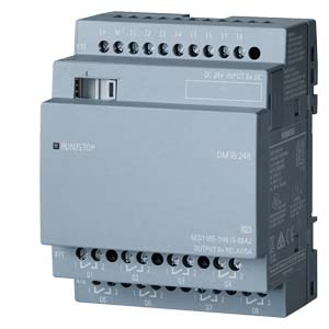 Automatizări industriale - MODUL EXTENSIE INTRARI/IESIRI DIGITALE, LOGO8 DM16 24R, 24VDC, intrari: 8DI, iesiri: 8DO (releu)