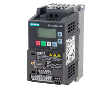 Convertizoare frecvenţă - Sinamics V20, 0.55kW, alimentare: 1x230Vac, iesire: 3x230Vac