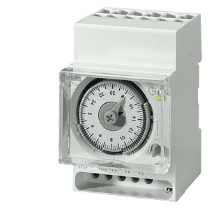 Aparataj modular divers - Programator timp, zilnic, mecanic, 230Vac, 1CO