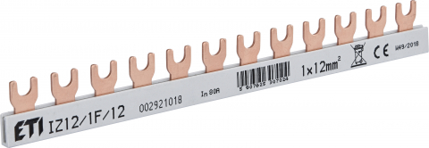 Busbar si pieptene sigurante - 2921018, Eti