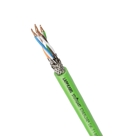 Cabluri si conductoare - Cablu de Date ETHERLINE Cat.7 Y S/FTP 4x2x22/1 AWG - Imagine Principală