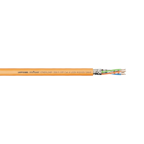 Cablu ETHERLINE LAN Cat.6 F/UTP 4x2xAWG23 LSZH - Imagine Principală [2]