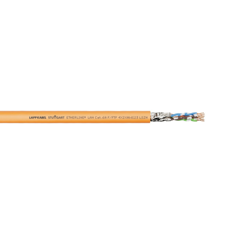 Cablu ETHERLINE® LAN Cat.6A F/FTP 4x2xAWG23 LSZH, 500 MHz - Imagine principală [2]