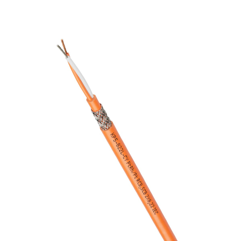 Cabluri si conductoare - Cablu extensie/compensare termocuplu JX Fe/CuNi, KE5-022L-CY 2x0,22mm², PVC - Imagine principală