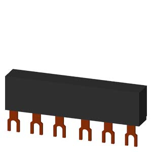 Contactoare, prot.motor - Bara conexiuni 2 protectii motor 3RV, modul 45mm, 3RV1915-1AB, Siemens