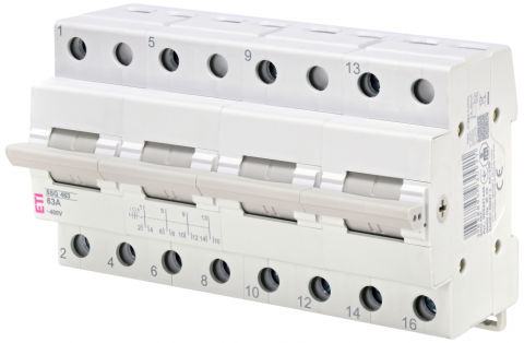 Aparataj modular divers - 2421446 ETI