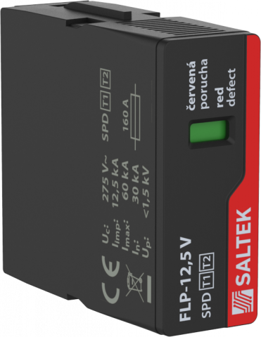 Protecţie trăsnet-supratensiuni - FLP-12.5 V/0, Saltek