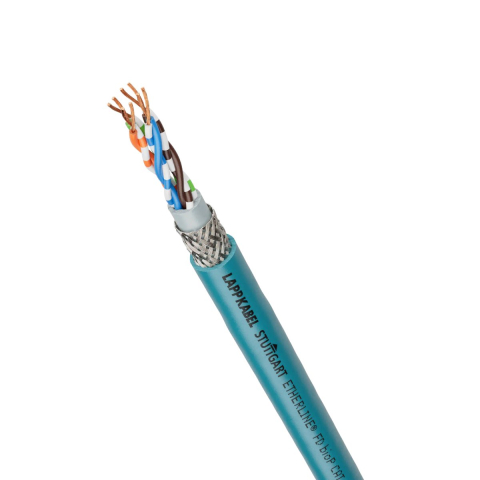 Cabluri si conductoare - ETHERLINE® FD bioP Cat.5e 4x2x26/19AWG - Cablu Ethernet Industrial Flexibil
