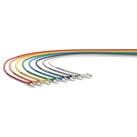 Cabluri si conductoare - ETHERLINE® LAN Cat.6 Patchcord RJ45, 7.5m, Roșu - Imagine principală