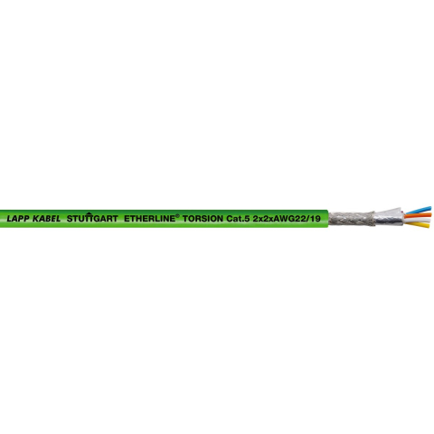 Cabluri si conductoare - ETHERLINE® TORSION Cat. 5 Cablu Ethernet Industrial Imagine principală