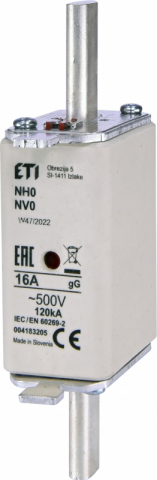 Protectii cu fuzibili - 4183205, ETI