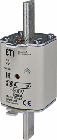 Protectii cu fuzibili - 4184217, ETI