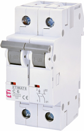 Sigurante Automate - Intrerupator automat, 25A, curba C, 1P+N, 2M, 6kA