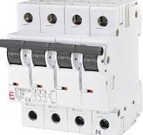 Sigurante tetrapolare - Intrerupator automat, 20A, curba C, 3P+N, 10kA, 2136717