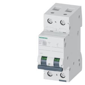 Sigurante bipolare curba B - Intreruptor automat 10A, curba B, 2P, 2M, 6kA