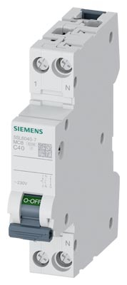 Sigurante bipolare curba C - 5SL6040-7