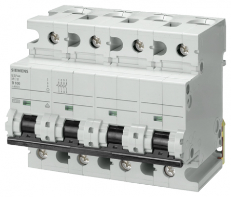 Sigurante tetrapolare - Intreruptor automat 80A, curba C, 4P, 10kA
