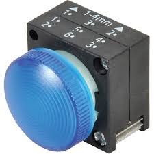 Lichidare de stoc - Lampa plastic, albastra 22mm, 3SB3001-6BA50, Siemens