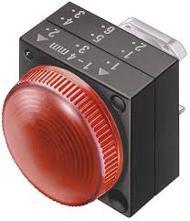 Lichidare de stoc - Lampa plastic, rosu 22mm, 3SB3001-6AA20, Siemens