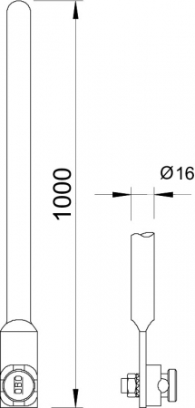 Tija paratrasnet 1000mm [1]