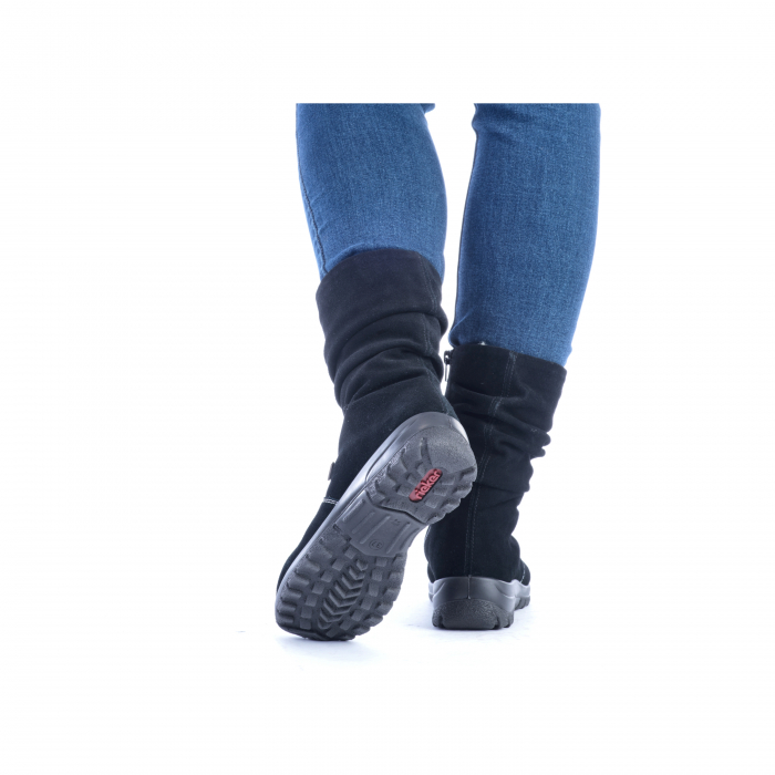 Cizme din piele intoarsa Rieker Z7171-01 [10]