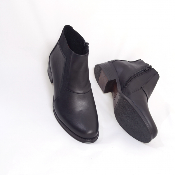 Botine piele Mark 74 Negru [3]