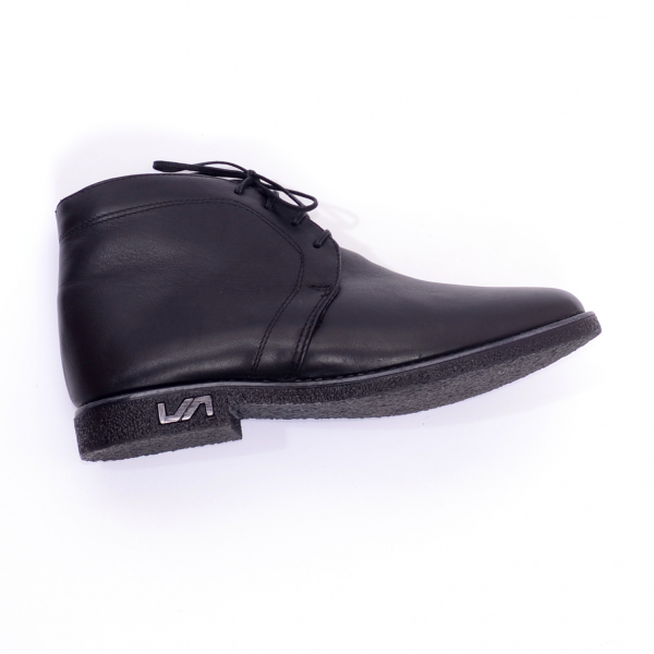 Ghete din piele naturala Negru [2]