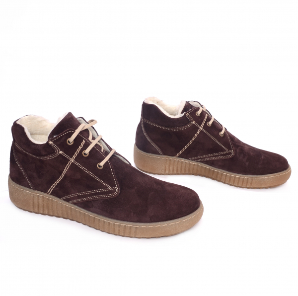 Ghete din piele 571 Maro Inchis [7]