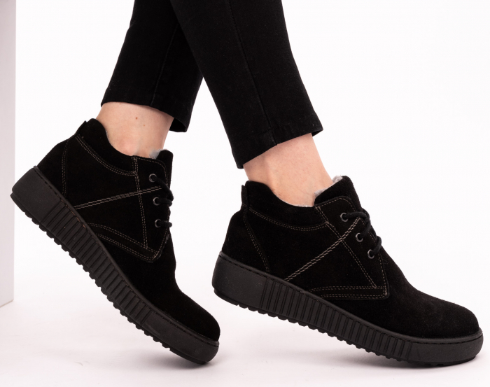 Ghete din piele 571 Negru [2]