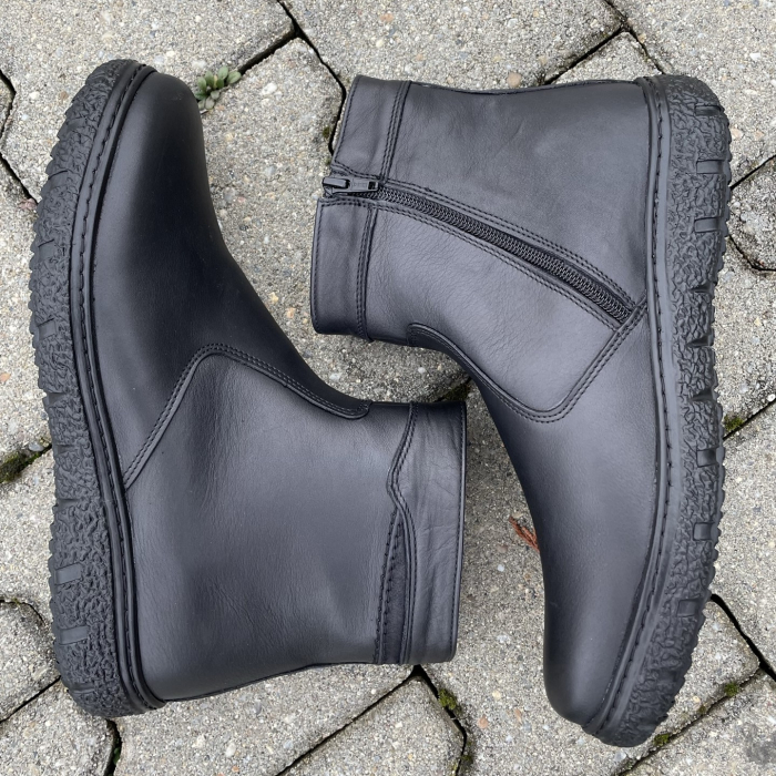 Ghete din piele naturala 937 Negru [3]