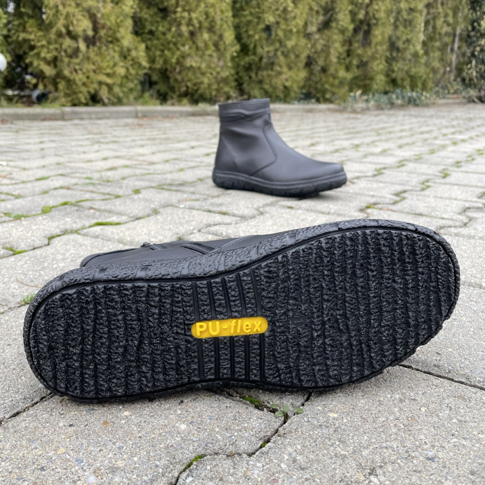 Ghete din piele naturala 937 Negru [4]