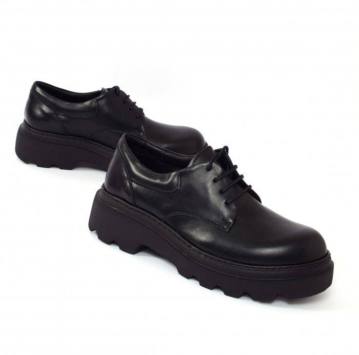 Pantofi casual dama 595 Negru [2]