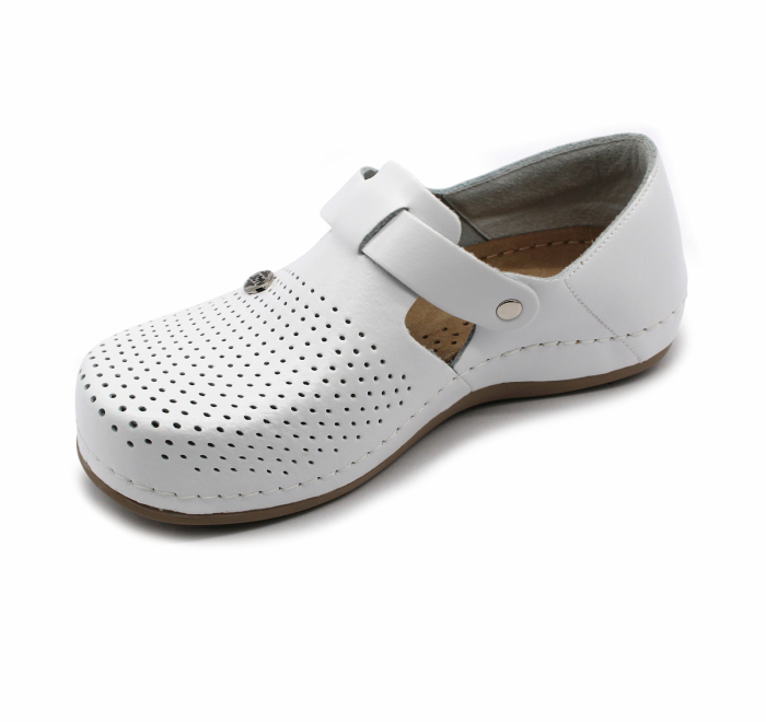 Pantofi dama Leon 959 alb [3]