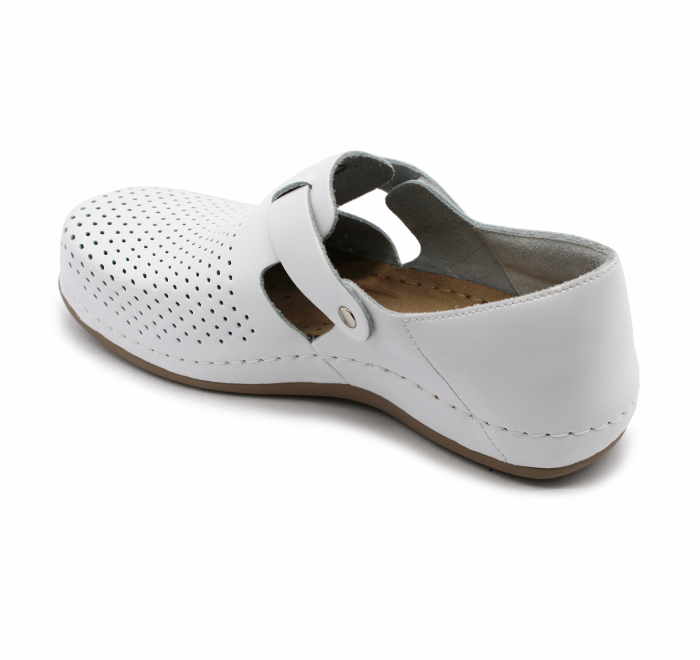 Pantofi dama Leon 959 alb [2]