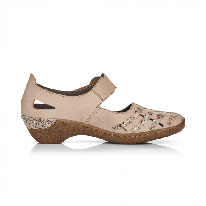 Pantofi de piele naturala Rieker 48369-60 [2]