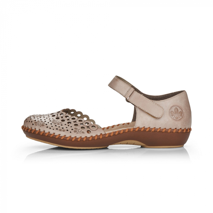 Pantofi de piele naturala Rieker M1656-62 [7]