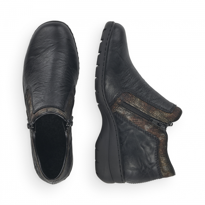 Pantofi din piele naturala Rieker L4382-00 [9]