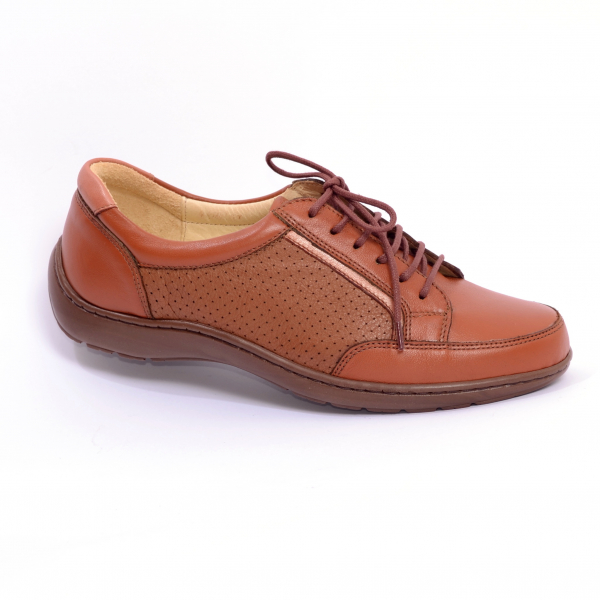 Pantofi piele Medline Confort 446 Maro [3]