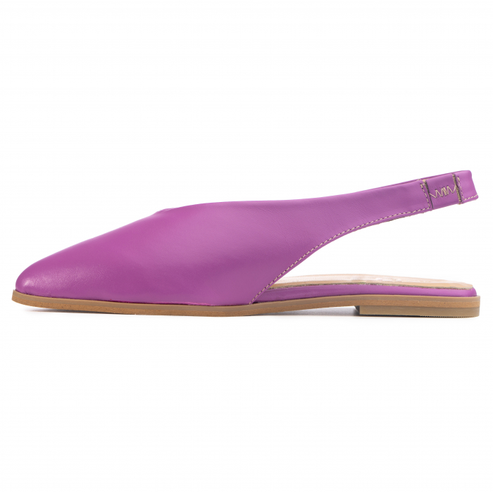 Pantofi piele naturala 035 lila [3]