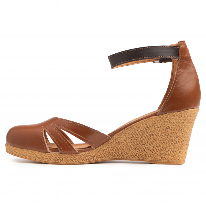 Pantofi piele naturala 036 maro [3]