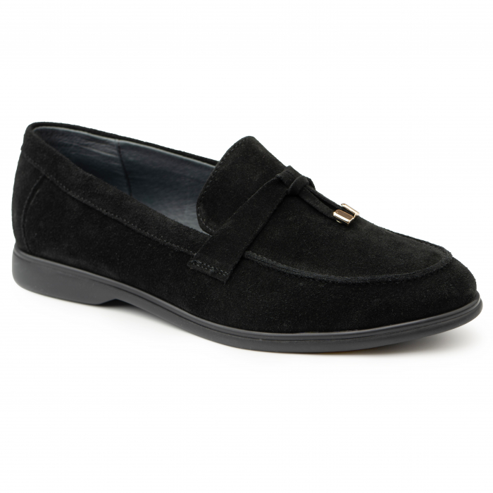 Pantofi piele naturala 638 negru [2]