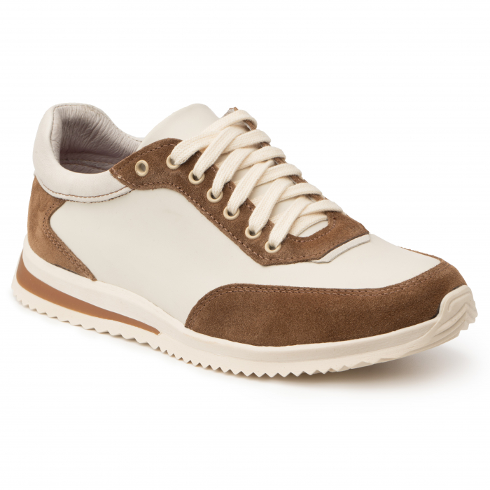 Pantofi piele naturala 647 bej [2]