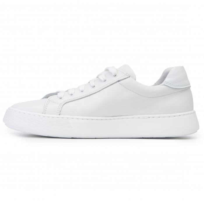 Pantofi Piele Naturala Veya 564 Alb [3]