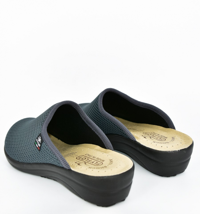 Papuci confortabili Fly Flot 030 gri antracit [3]