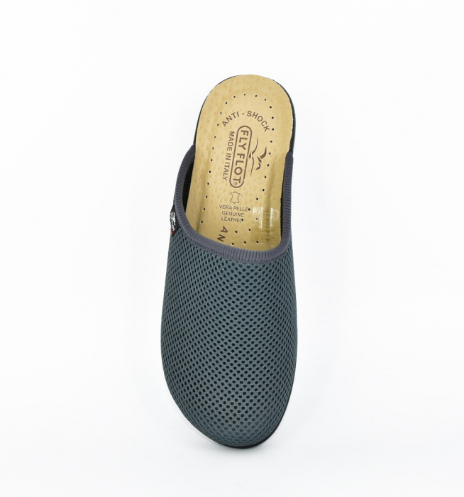 Papuci confortabili Fly Flot 030 gri antracit [5]
