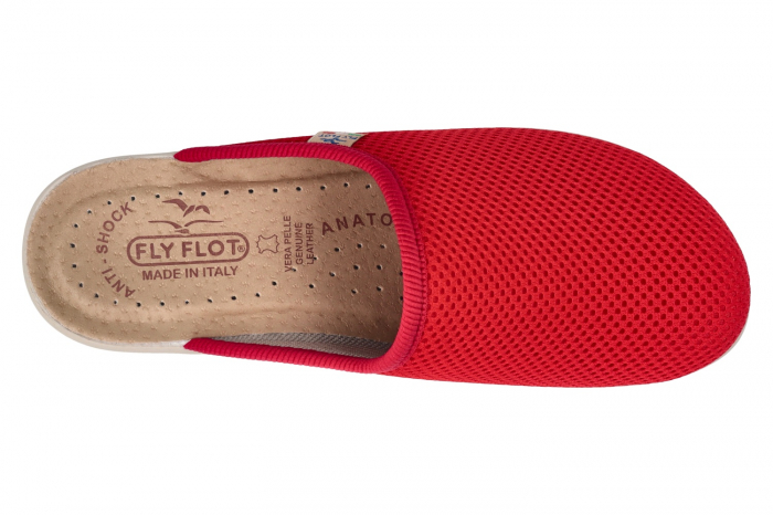 Papuci confortabili Fly Flot 030 Rosu [2]
