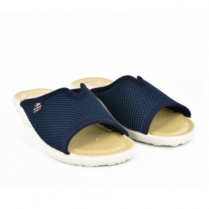 Papuci confortabili Fly Flot 168 navy [3]
